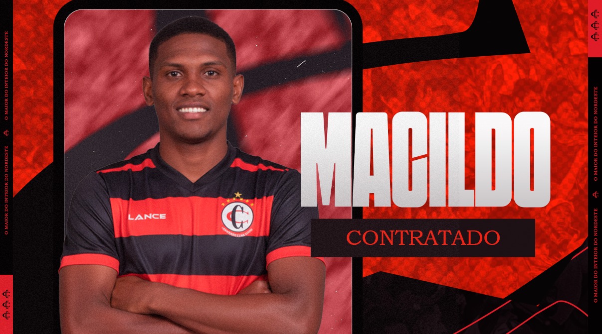 MACILDO ASSINA PRIMEIRO CONTRATO PROFISSIONAL E É PROMOVIDO AO ELENCO PRINCIPAL DO CLUBE